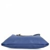 Kožené kabelka shopper bag Vittoria Gotti modrá 5820S